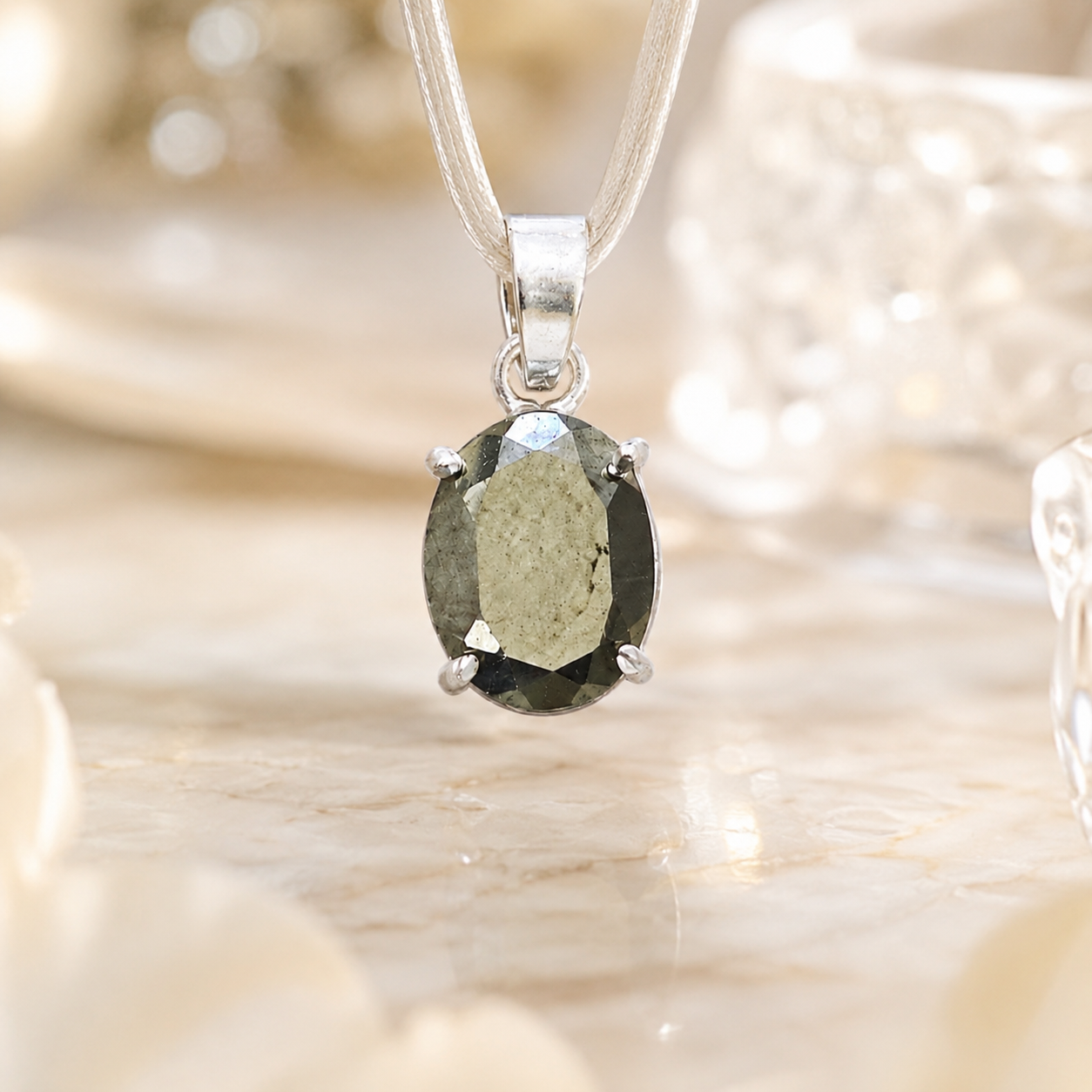 Natural Pyrite Pendant | Handmade Pyrite Gemstone Pendant | Healing Crystal Jewelry