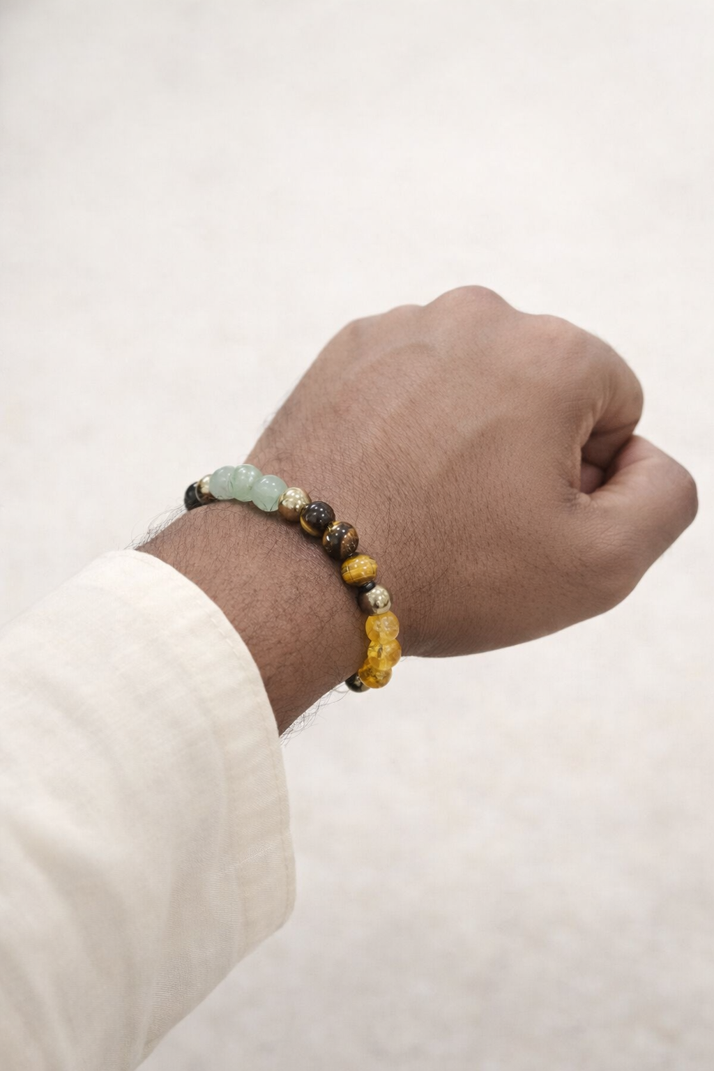 Dhanyog Bracelet | Lab Certified Multi-Stone Wealth Bracelet
