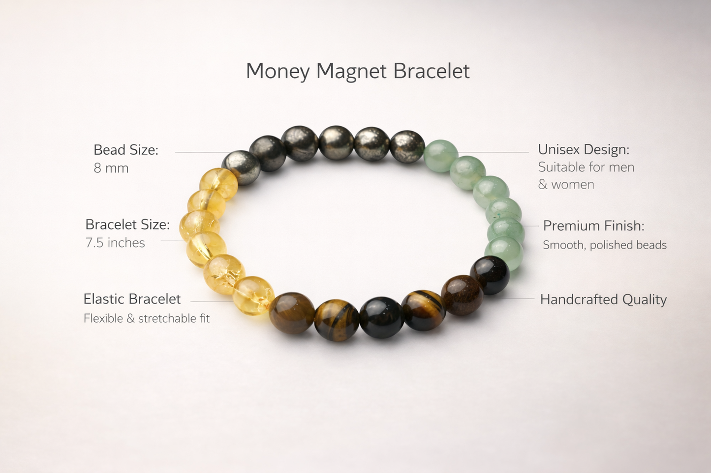Money Magnet Bracelet | Lab Certified