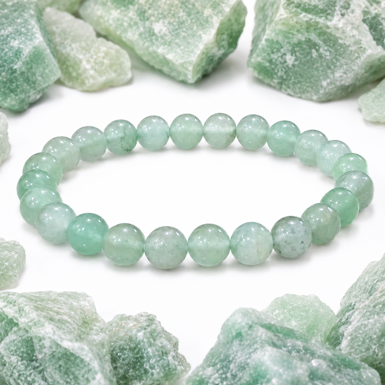 Natural Green Aventurine Bracelet 8mm