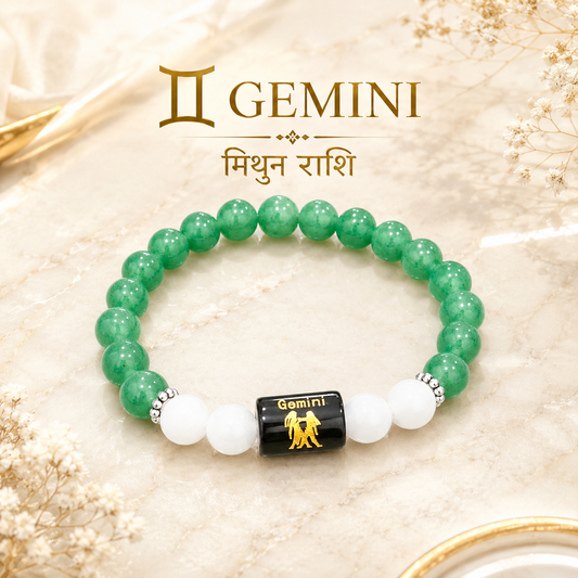 Gemini Zodiac Bracelet (मिथुन राशि)