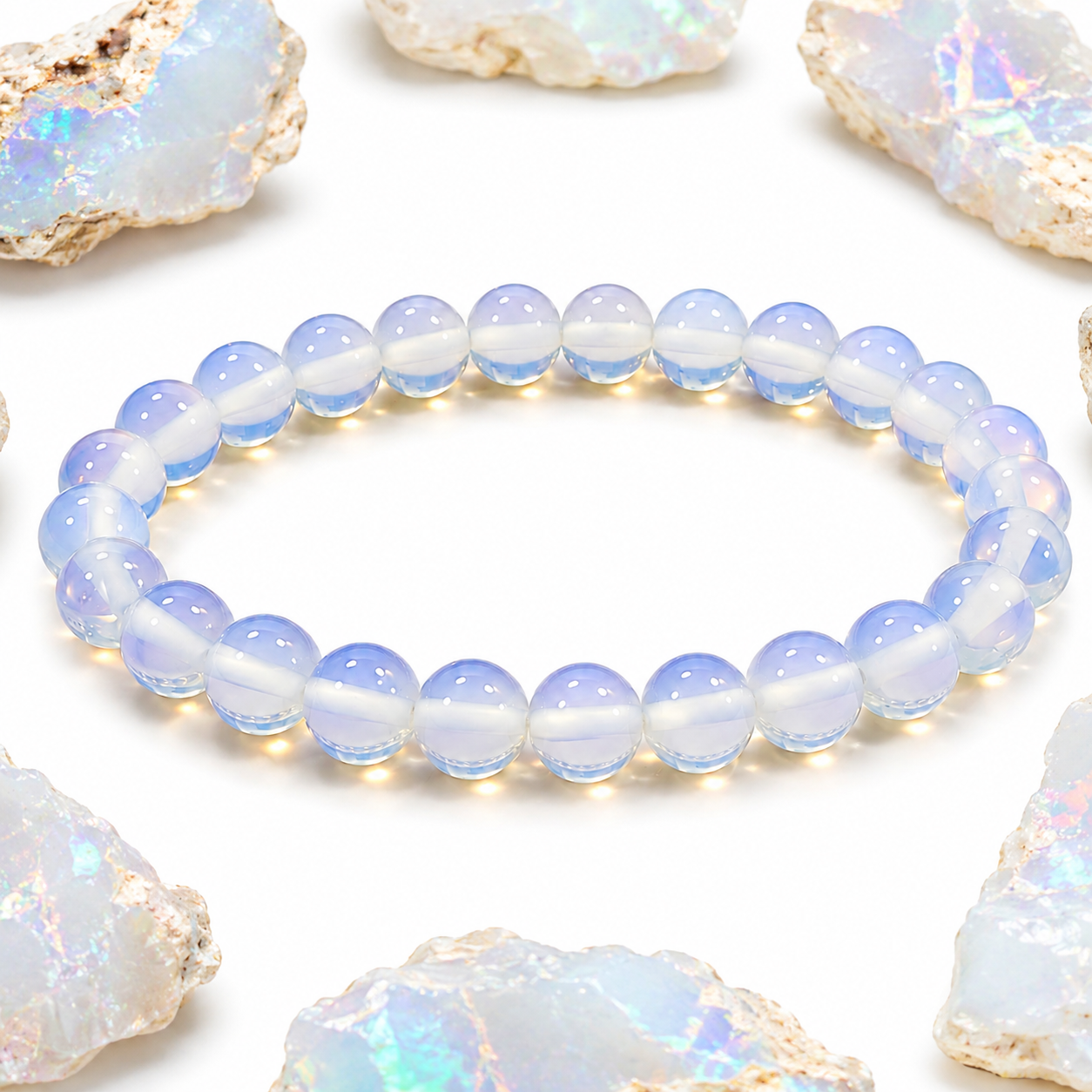 Opalite Bracelet – Calmness, Communication & Positive Energy Bracelet