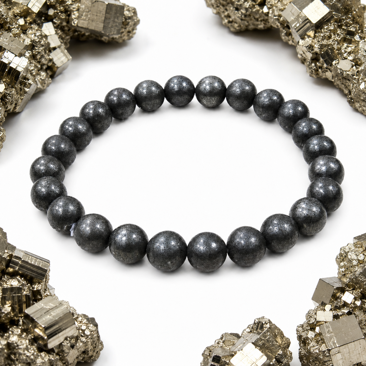 Natural Pyrite Bracelet – Wealth, Confidence & Prosperity Bracelet