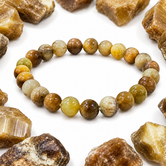 Natural Cat's Eye Bracelet 8mm | Certified Gemstone Bracelet