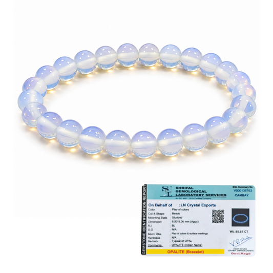 Opalite Bracelet – Calmness, Communication & Positive Energy Bracelet
