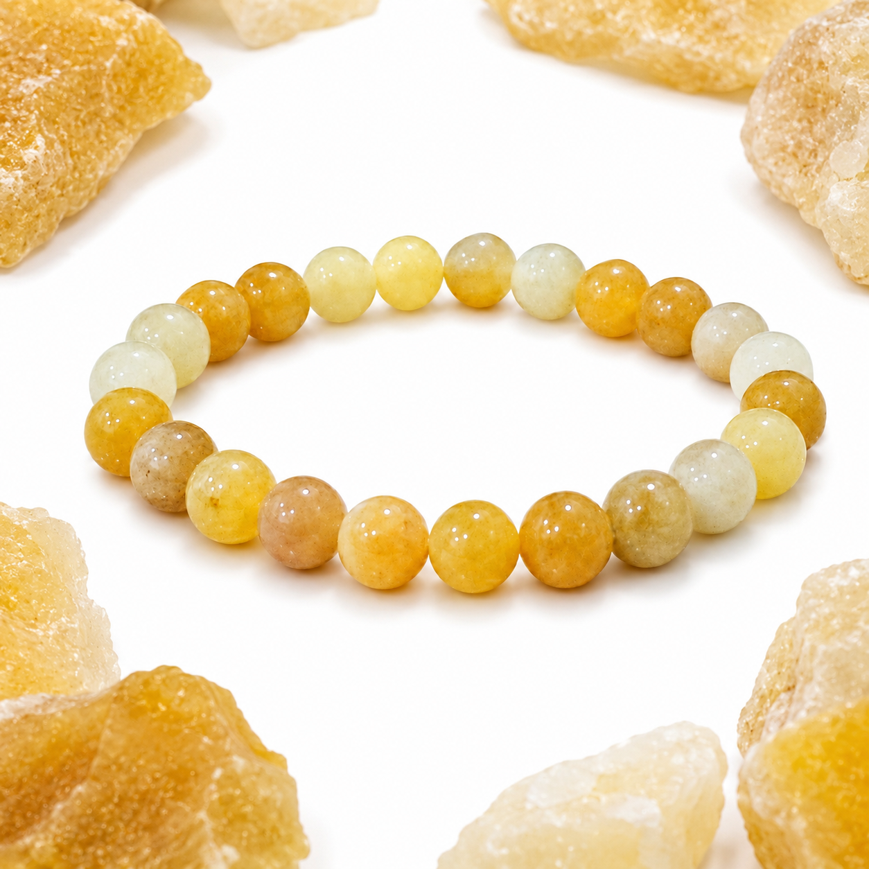 Natural Yellow Aventurine Bracelet 8mm