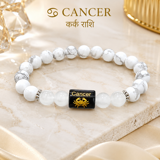 Cancer Zodiac Bracelet (कर्क राशि)